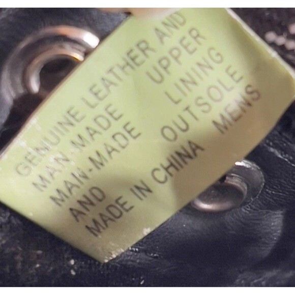 Timberland Mens Field Boot 9 Black Leather Gray Mesh Ankle Waterproof Logo Metal - Picture 12 of 12